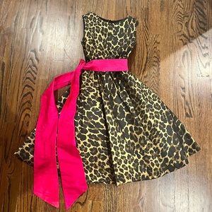 Susanne Lively Designs Girl’s Formal Dress Leopard